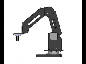robot arm 3D 모델