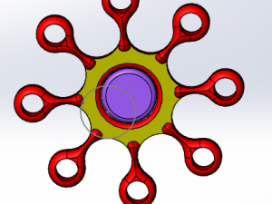 fidget spinner 3D 모델