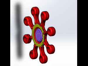 fidget spinner 3D 모델