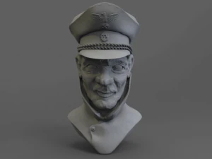 bust general nazi 3D Print Model