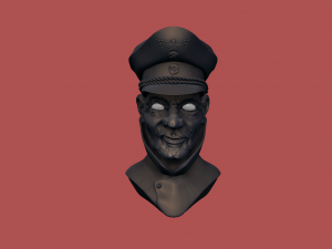 bust general nazi 3D प्रिंट मॉडल