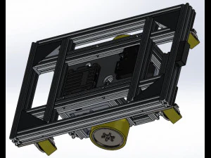 agv automatic guided vehicle 3D Model