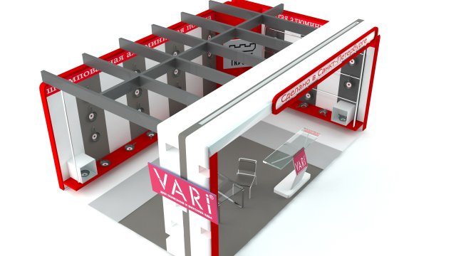 stand Modelo 3D .c4d .max .obj .3ds .fbx .stl .blend 