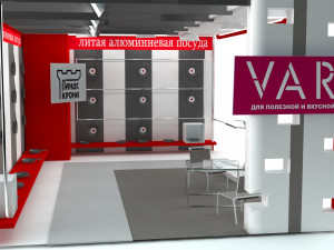 stand Modelo 3D