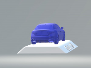 alfa romeo giulia 3d car model high quality 3d printing stl file 3D Print Model