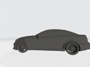 3d mercedes benz amg c63 car model high quality 3d printing stl file Modelo de Impressão 3D