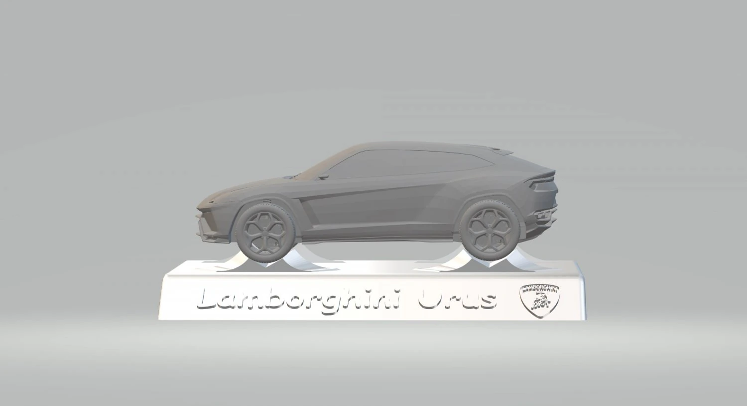 lamborghini urus 3d car model high quality 3d printing stl file 3D Print Model .c4d .max .obj .3ds .fbx .stl .blend 