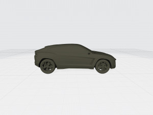 lamborghini urus 3d car model high quality 3d printing stl file Modello di stampa 3D