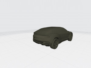 lamborghini urus 3d car model high quality 3d printing stl file Modello di stampa 3D