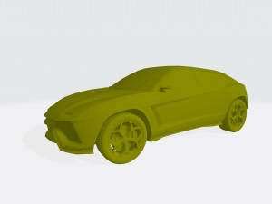 lamborghini urus 3d car model high quality 3d printing stl file Modello di stampa 3D