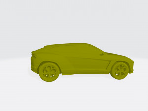 lamborghini urus 3d car model high quality 3d printing stl file Modello di stampa 3D