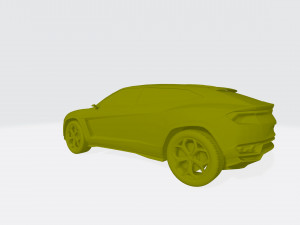 lamborghini urus 3d car model high quality 3d printing stl file Modello di stampa 3D