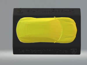 lamborghini urus 3d car model high quality 3d printing stl file Modello di stampa 3D