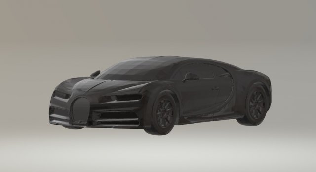 bugatti chiron 3d car model 3d printable stl file 3D Baskı Modeli .c4d .max .obj .3ds .fbx .stl .blend 