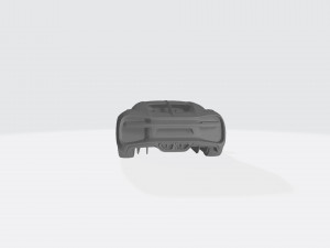 bugatti chiron 3d car model 3d printable stl file 3D Baskı Modeli