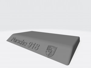 porsche 918 3d car model high quality 3d printing stl file 3D Print Model