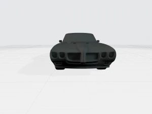 3d printing model of pontiac gto 1970 car stl file 3D Print Model