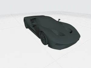 3d model car stl file with personalized display stand ready for 3d printing 3D Print Model