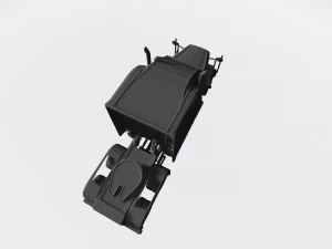 3d hauler american truck model ready for 3d printing stl file 3D Print Model