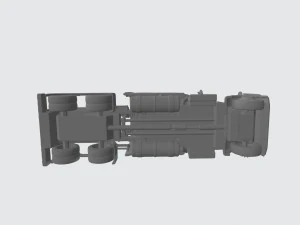 3d hauler american truck model ready for 3d printing stl file 3D Print Model