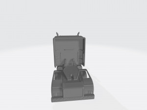 3d hauler american truck model ready for 3d printing stl file 3D प्रिंट मॉडल