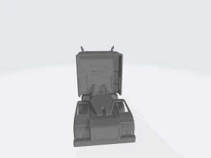 3d hauler american truck model ready for 3d printing stl file 3D Print Model