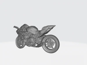 kawasaki ninja h2 3d model custom ready printing stl file 3D Print Model