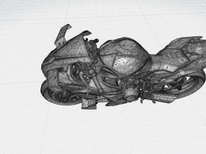 kawasaki ninja h2 3d model custom ready printing stl file 3D Print Model