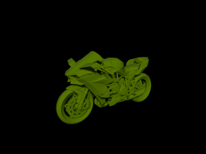 kawasaki ninja h2 3d model custom ready printing stl file 3D Print Model