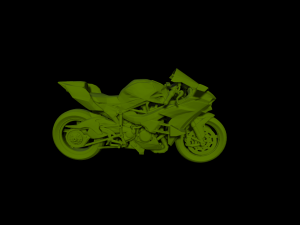 kawasaki ninja h2 3d model custom ready printing stl file 3D Print Model