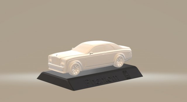 phantom 3d car model high quality 3d printing stl file 3D Print Model .c4d .max .obj .3ds .fbx .stl .blend 
