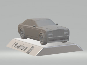 phantom 3d car model high quality 3d printing stl file 3D Print Model