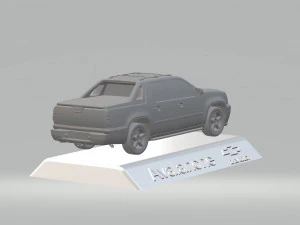 chevrolet avalanche 3d model car custom 3d printing stl file 3D Print Model