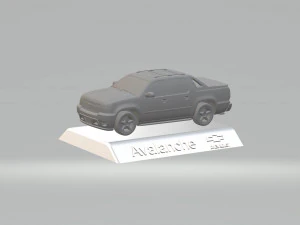 chevrolet avalanche 3d model car custom 3d printing stl file 3D Print Model