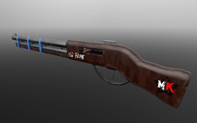 shotbull 3D Model .c4d .max .obj .3ds .fbx .stl .blend 