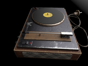 the soviet player Modèle 3D