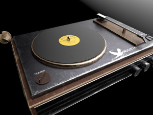 the soviet player Modèle 3D