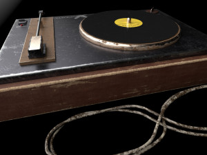 the soviet player Modèle 3D