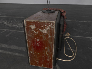 soviet old tv 3D Model