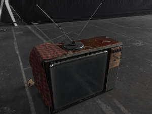 soviet old tv 3D Model
