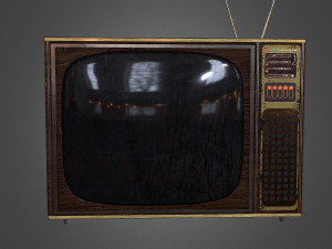 soviet tv ruby c-208 Modelo 3D