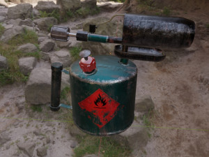 gasoline burner Modello 3D