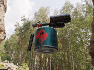 gasoline burner 3D Model
