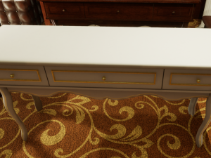 classic furniture and props 3D-Modell