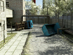 abandoned factory level 3D Model