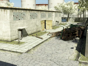 abandoned factory level 3D Model