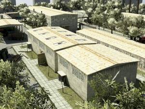 abandoned factory level Model 3D