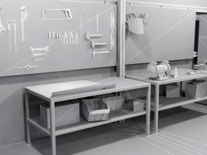 workshop 3D-Modell