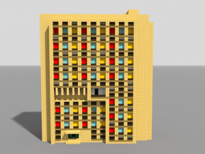 soviet building 3D Model