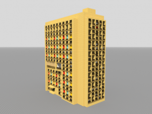 soviet building 3D-Modell